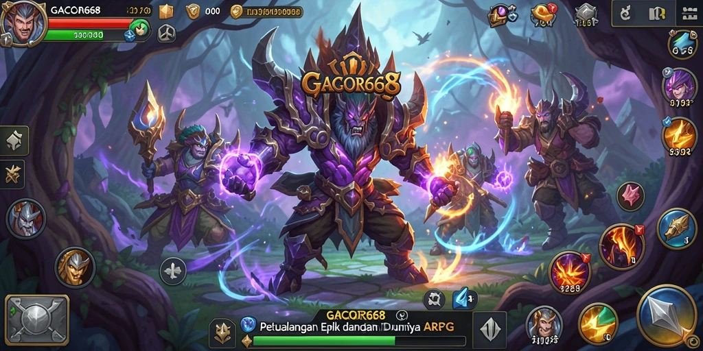 Screenshot GACOR668 memperlihatkan aksi pertempuran mendebarkan.