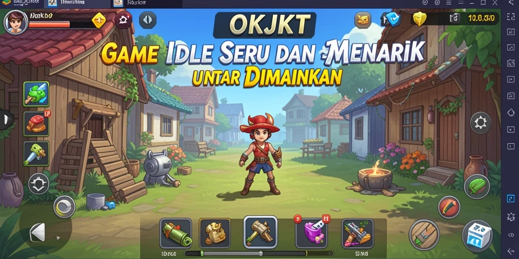 Gameplay OKJKT yang menarik dan menantang.